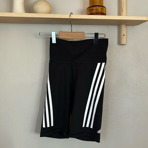 ADIDAS ORIGINALS
Black Optime Trainicons 3-Stripes Bike Shorts